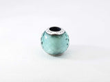 Pandora "Petite Facets" Synthetic Green Quartz Charm In Silver 2.1g Fw0926rdu