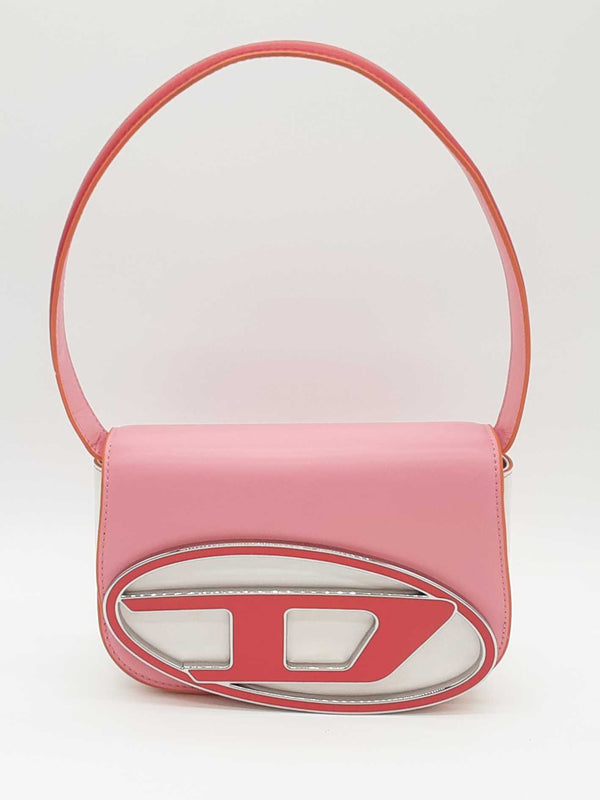 Diesel 1 Dr Pink Leather Crossbody Bag Sd0725orzde