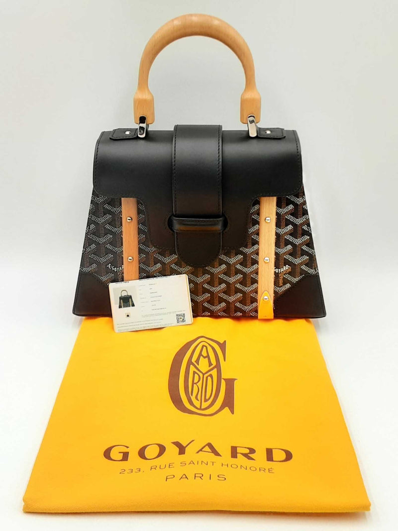 Goyard Saigon Structuré Goyardine Canvas Handbag Fw1224oxzxdu