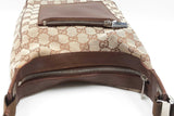 Gucci Gg Monogram Canvas Hobo Shoulder Bag Eb0726ocrdu