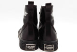 Marc Jacobs The High Top Black Satin Sneakers Size 38 Eb0526rxsa