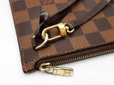Louis Vuitton Pochette Brown Damier Ebene Coated Canvas Pouch Do0926pxzde