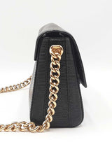 Dolce & Gabbana Dg Milennials Shoulder Bag In Stampa Iguana Calfskin Fw0825lrxdu