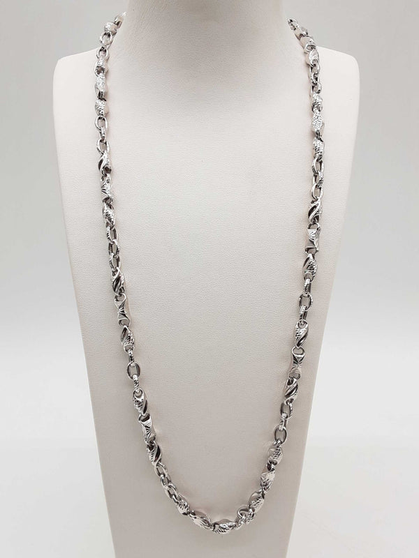 0.95 Platinum 42.3g Chain Necklace 24 In Do0824lwzxde