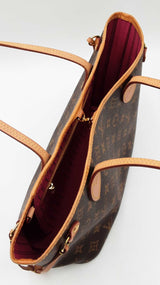 Louis Vuitton Neverfull Pm Tote Bag In Monogram Coated Canvas Fw0826srzdu