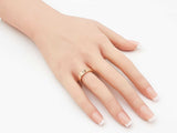 Hermès Kelly Small Model Ring In 18k Rose Gold 6 Grams Size 7 Fw1125srxdu