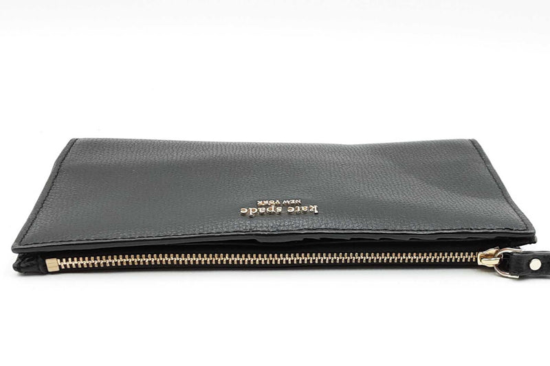 Kate Spade New York Black Continental Wristlet Wallet Eb0824lxdu