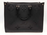Louis Vuitton On The Go Black Empriente Monogram Leather Tote Bag Do0726oxzxde