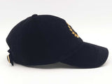 Louisvuitton Lv Crest Velvet Cap Black One Size Aa0925wzxsa