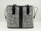 Mcm Liz Reversible Shopper Tote In Visetos Black Fw1124lrxsa