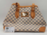 Louis Vuitton Damier Azur Hamstead Mm Tote Bag Sd0626eordu