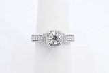 0.81cttw Diamond Ring In 14k White Gold 5.4 Grams Size 7.25 Eb0126sxzdu