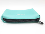 Chanel Vip Tiffany Teal Blue Neoprene Cosmetic Bag Do0225oxde