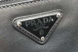 Prada Black Leather Drawstring Backpack Eb0626lxxzde