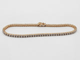 2.88 Cttw Lab Grown Diamonds 14k Gold 5.67g Tennis Bracelet 6.75 In Do0726llxzde