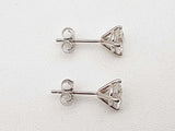 1.50 Cttw Lab Grown Diamonds 14k White Gold 1.0g Stud Earrings Do0325osxde