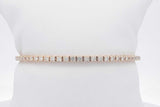 0.6cttw Diamond Tennis Bracelet 14k Yellow Gold 9.5 Grams 6.5 Inch Eb0326rrxsa
