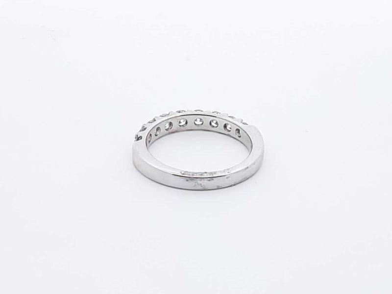 .90ctw Diamonds 14k White Gold 3.9 Grams Ring Size 5.5 Sd0425orzdu