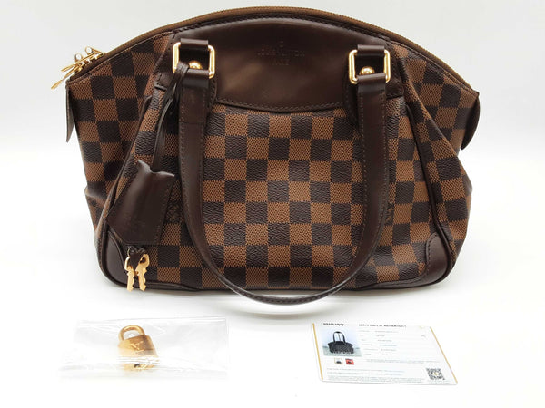 Louis Vuitton Verona Brown Damier Ebene Shoulder Bag Do0525cxzde