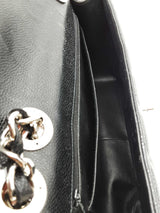 Chanel Black Quilted Caviar Leather Shoulder Bag Eb1225pxxzde