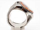 Breitling 46 Superocean Hertiage Orange Dial Bezel Steel Watch Do0825oxzxde