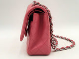 Chanel Medium Double Flap Pink Lambskin Handbag Aa0525wezxsa