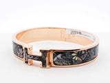 Hermès Clic H Sous Un Battement D'ailes Enamel Bracelet 6.5 Inch Fw1025orzdu