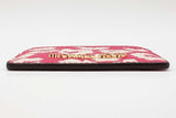 Michael Kors Jet Set Travel Pink Graphic Animal Print Card Holder Sd0326lrdu