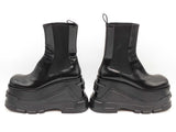 Versace Medusa Anthem Platform Boots Size 38 Sd0925lrzde