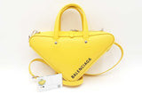 Balenciaga Yellow Triangle Top Handle Bag Sd0525wzxdu