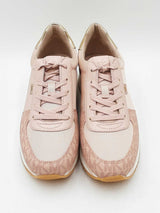 Michael Kors Monique Trainers In Ballerina Pink & Cream Size 7.5 M  Fw1125prdu
