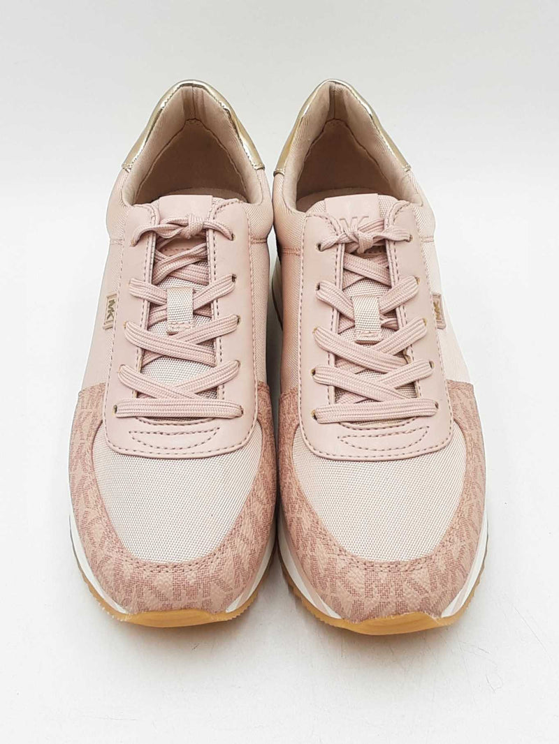 Michael Kors Monique Trainers In Ballerina Pink & Cream Size 7.5 M  Fw1125prdu