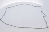 Diamond Cross Pendant & Diamond Necklace In Platinum 10 Grams 20 Inch Eb0326lrxzdu