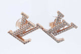 Louis Vuitton Lv Iconic Gold Tone Stud Earrings Eb0726lcrde