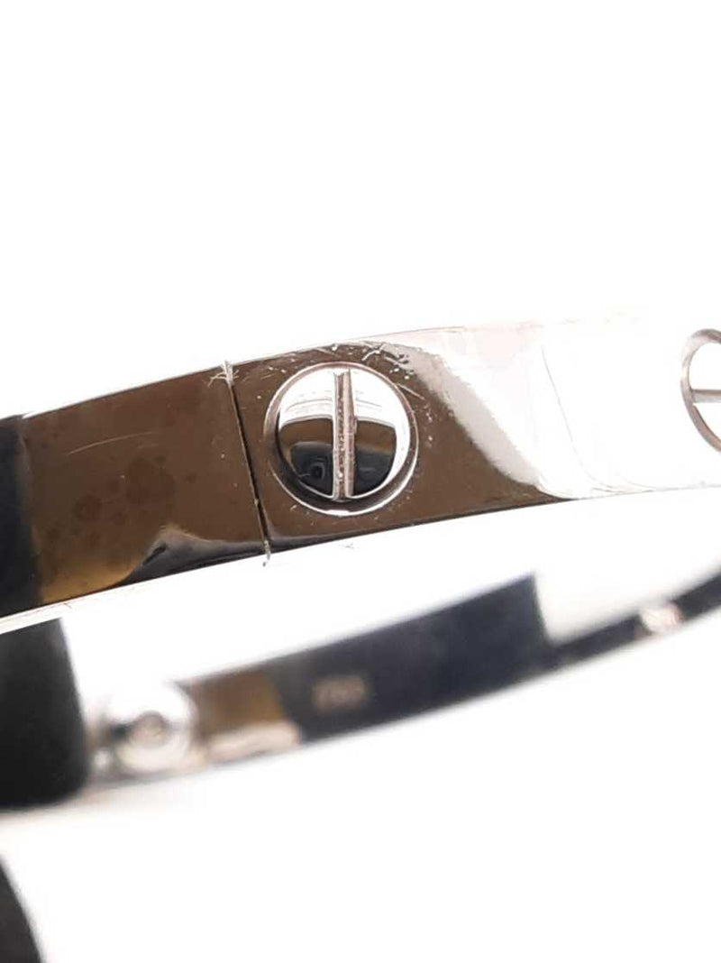 Cartier Love Bracelet In 18k White Gold 30.2 Grams Size 16 Fw0925wpxzdu