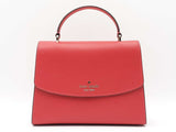 Kate Spade Darcy Satchel In Candy Cherry Red Grained Leather Fw1225izdu