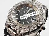 Cartier 37 21 Must De Cartier Autoscape Aftermarket Diamonds Steel Watch Do0725oxzde