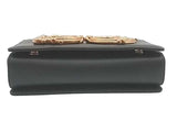 Dolce & Gabbana Girls Leather Shoulder Bag Black Aa1125izxmia