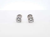 6.03 Cttw Lab Grown Diamond & 14k White Gold Stud Earrings 3.6 Gram Fw1123wrxzdu