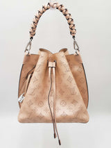 Louis Vuitton Muria Bucket Bag In Monogram-perforated Mahina Leather Fw526loxzdu