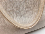 Prada Vitello Daino Tote Bag In White Leather Fw0126rzxdu