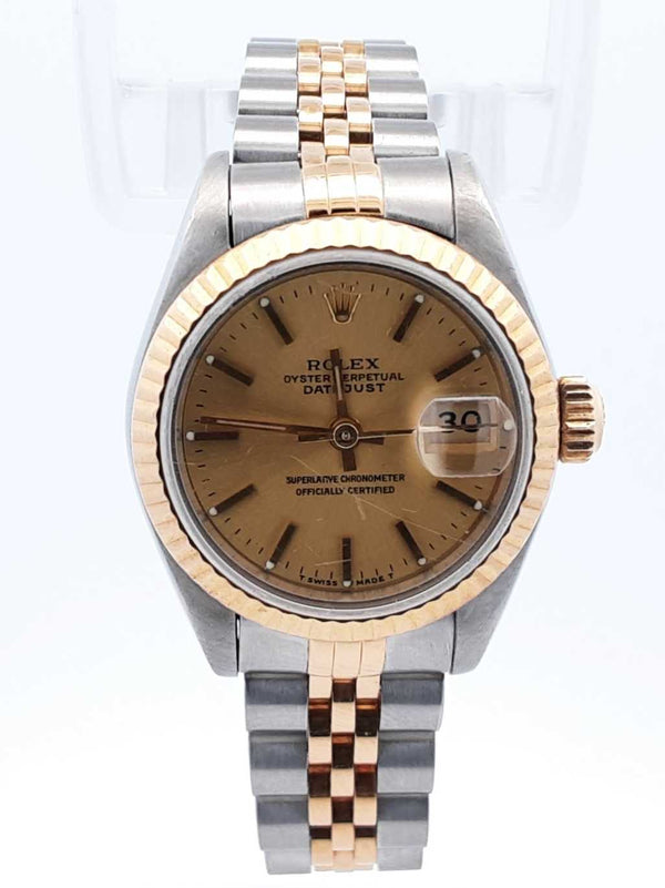 Rolex Lady Datejust Two-tone Jubilee 26mm Automatic Steel Watch Fw0225lrzxdu