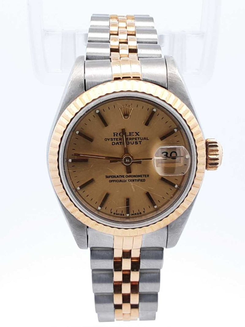 Rolex Lady Datejust Two-tone Jubilee 26mm Automatic Steel Watch Fw0225lrzxdu
