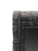 Versace Athena Small Tote Bag In Gray Barocco Canvas Fabric Fw1225wxzdu