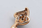 10k Yellow Gold Diamond Pendant & 18k Yellow Gold Chain 3.1 Grams 15.5 Inch Eb0826ooxsa