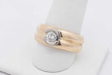 0.35ctw Diamond Band Ring In 14k Yellow Gold 11.8 Grams Size 9.5 Eb1025pcrsa