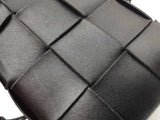 Bottega Veneta Cassette Bucket Bag In Black Maxi-intrecciato Lambskin Leather Fw0726izxdu