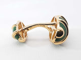 Tiffany & Co. Schlumberger Olive Cuff Links In 18k Gold 15.2 Gram Fw008826llxzdu