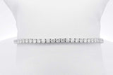 5.12cttw Lab Grown Diamond Tennis Bracelet 14k White Gold 6.9g 7 In Eb0326lpxzsa