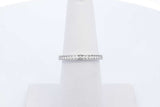 18k White Gold Diamond Eternity Band 3 Grams Size 6.5 Eb0626wrxde